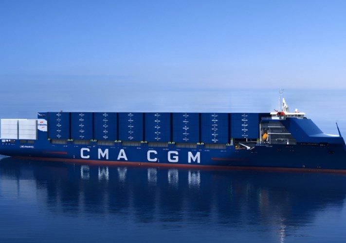 شركة CMA CGM تطلب 6 سفن حاويات تعمل بالغاز الطبيعي المسال والوقود المزدوج