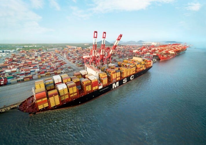 MSC تعزز أسطولها العملاق بطلب جديد لست سفن حاويات من طراز Megamax