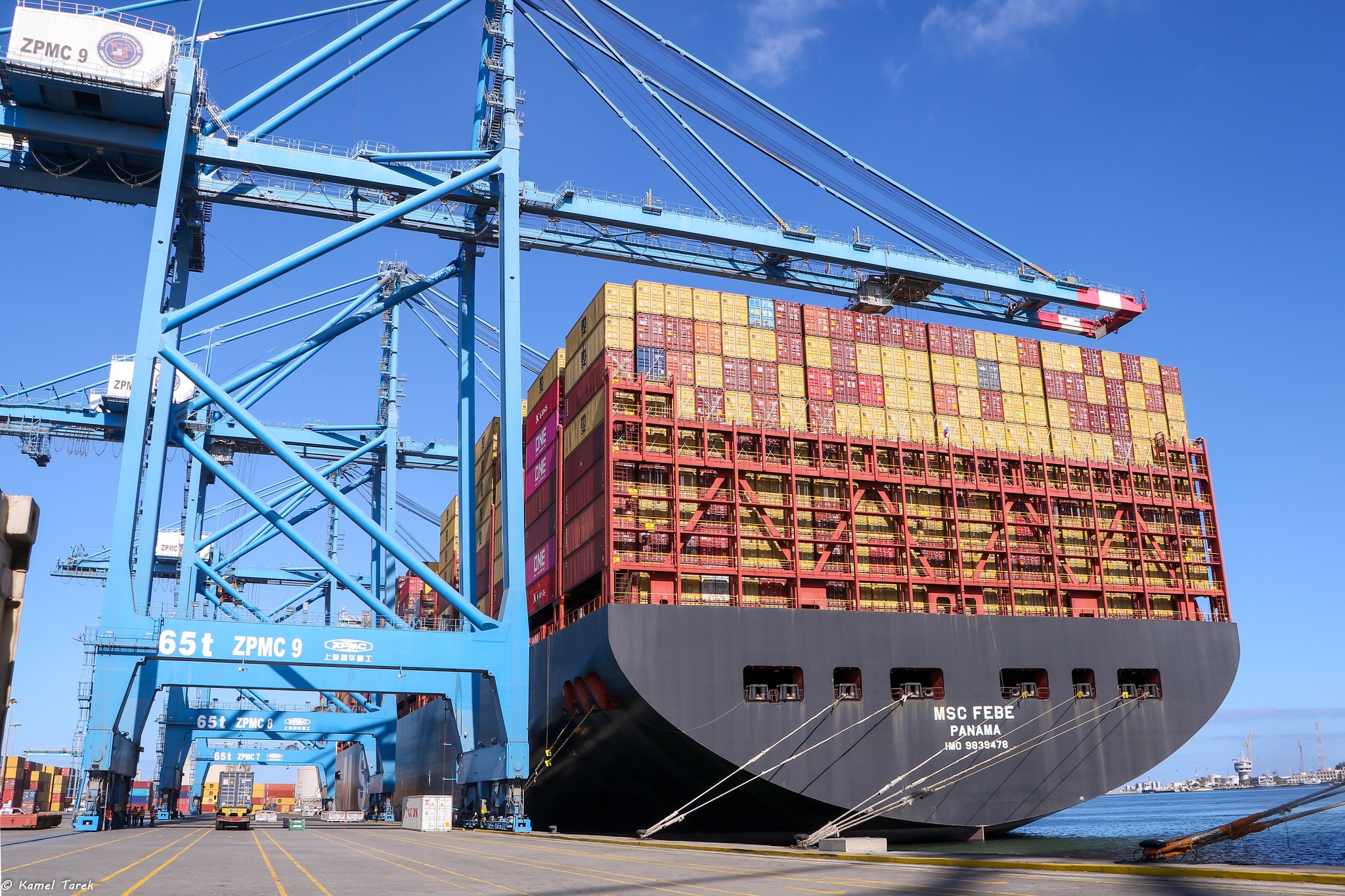 شركة البحر المتوسط للشحن "msc" تتجاوز 7 ملايين حاوية مكافئة لأول مرة في تاريخها